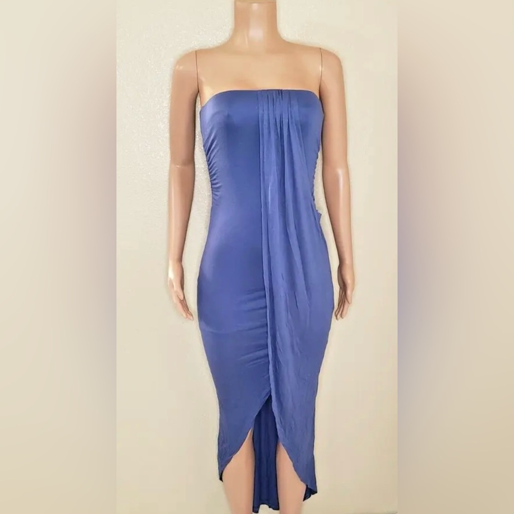 Bodycon Tube Dress Periwinkle